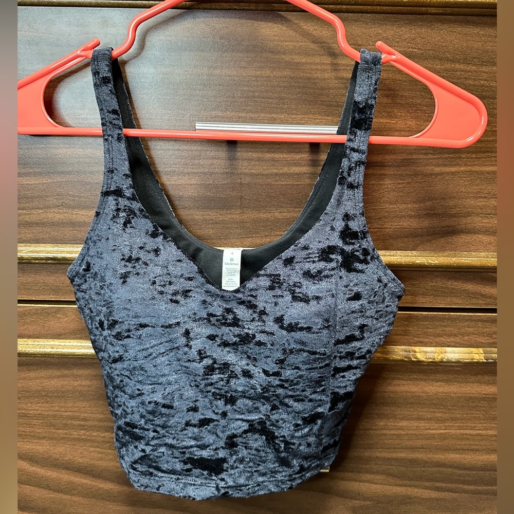 Special Edition Lululemon Align Tank *Crushed Velvet Size 4